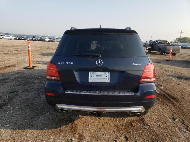 WDCGG8JB0EG241834 - 2014 MERCEDES-BENZ GLK 350 4MATIC BLUE photo 6