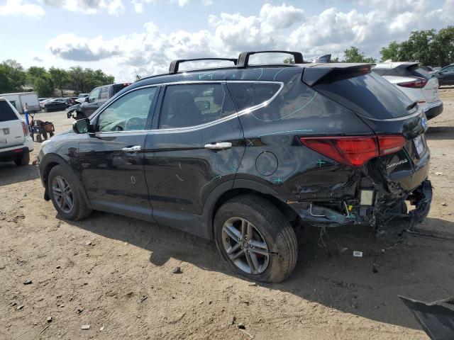 5XYZUDLBXJG528267 - 2018 HYUNDAI SANTA FE S BLACK photo 2