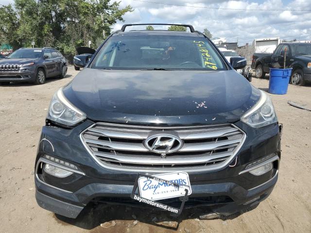 5XYZUDLBXJG528267 - 2018 HYUNDAI SANTA FE S BLACK photo 5
