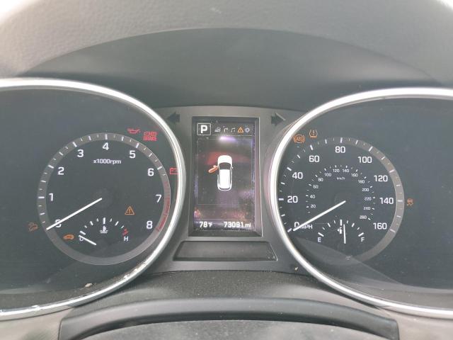 5XYZUDLBXJG528267 - 2018 HYUNDAI SANTA FE S BLACK photo 9