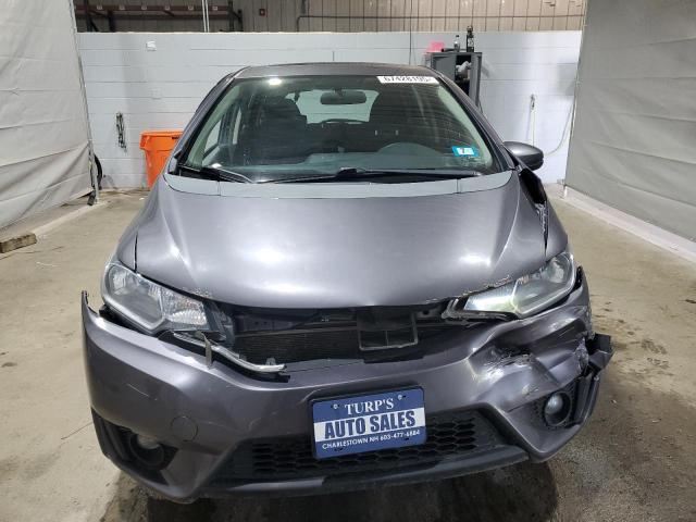 3HGGK5H89FM727080 - 2015 HONDA FIT EX GRAY photo 5
