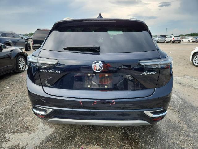 LRBFZRR40MD179115 - 2021 BUICK ENVISION AVENIR BLUE photo 6