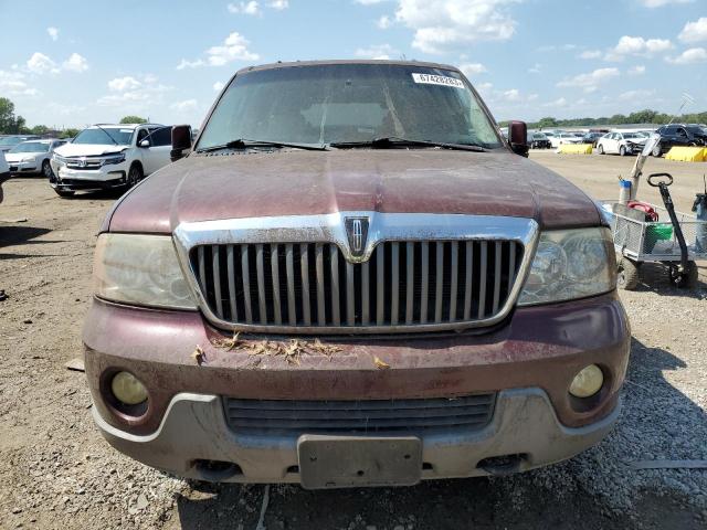 5LMFU27R73LJ31811 - 2003 LINCOLN NAVIGATOR მუქწითელი ფოტო 5