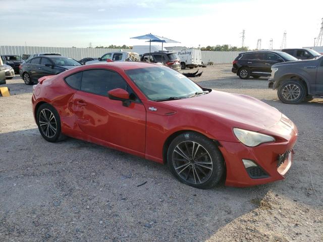 JF1ZNAA17D1734260 - 2013 TOYOTA SCION FR-S წითელი ფოტო 4