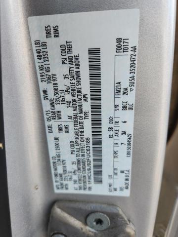 1FMCU9J92FUC63185 - 2015 FORD ESCAPE TITANIUM 银色 照片 13