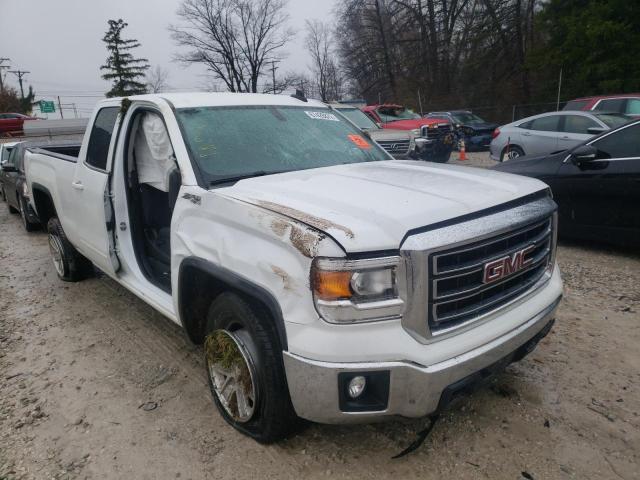 1GTV2UECXFZ335572 - 2015 GMC SIERRA K1500 SLE WHITE photo 1