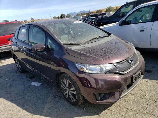 3HGGK5H84FM747950 - 2015 HONDA FIT EX PURPLE photo 4