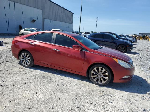 5NPEC4ACXCH430414 - 2012 HYUNDAI SONATA SE ბურგუნდია ფოტო 4