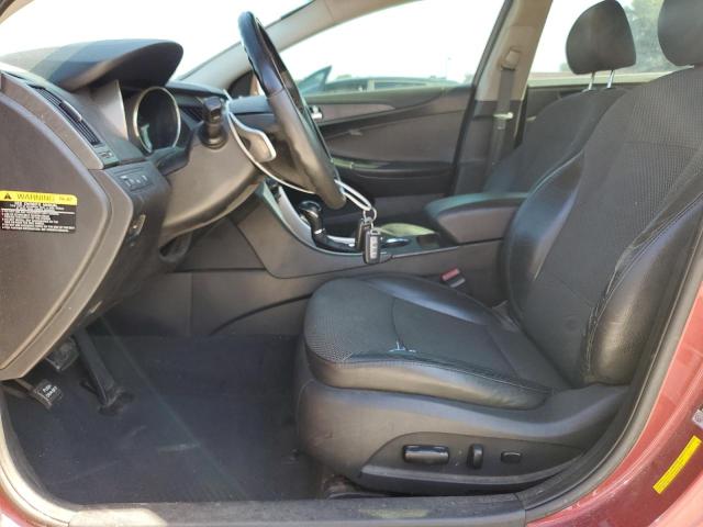 5NPEC4ACXCH430414 - 2012 HYUNDAI SONATA SE ბურგუნდია ფოტო 7