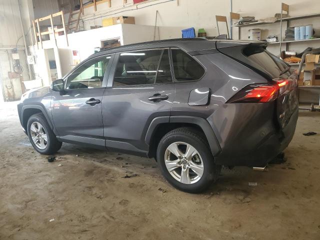 JTMP1RFV5KD022283 - 2019 TOYOTA RAV4 XLE ნაცრისფერი ფოტო 2