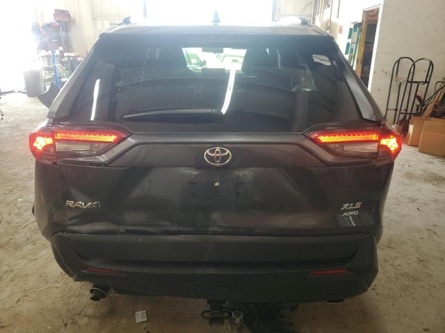 JTMP1RFV5KD022283 - 2019 TOYOTA RAV4 XLE ნაცრისფერი ფოტო 6