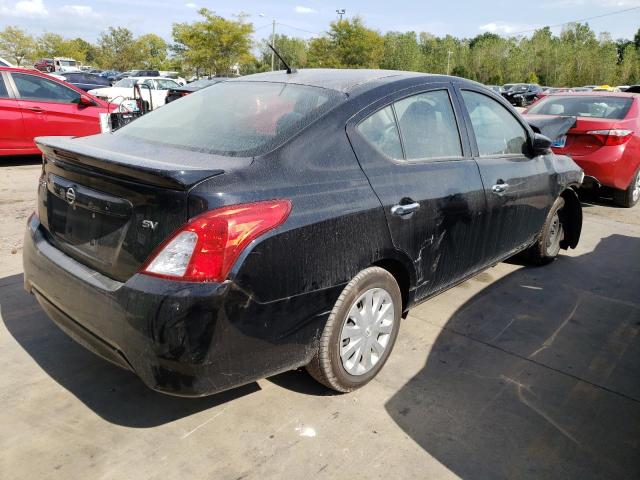 3N1CN7AP3KL863757 - 2019 NISSAN VERSA S BLACK photo 3