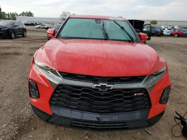 3GNKBKRS3LS684744 - 2020 CHEVROLET BLAZER RS RED photo 5