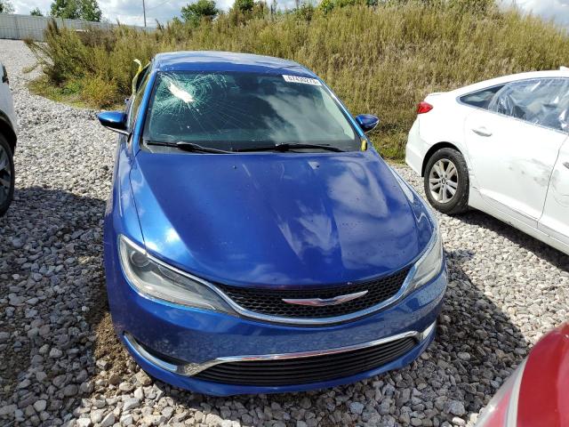 1C3CCCAB6FN603248 - 2015 CHRYSLER 200 LIMITED BLUE photo 5