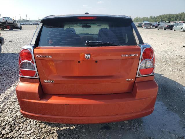 1B3HB48A89D208815 - 2009 DODGE CALIBER SXT ORANGE photo 6