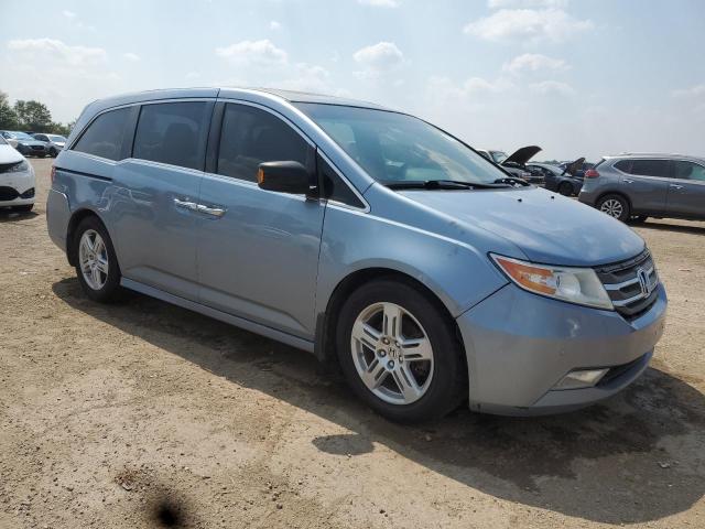 5FNRL5H90DB068109 - 2013 HONDA ODYSSEY TOURING Կապույտ լուսանկար 4