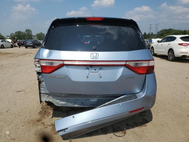 5FNRL5H90DB068109 - 2013 HONDA ODYSSEY TOURING Կապույտ լուսանկար 6