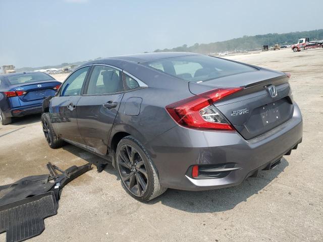 2HGFC2F89MH501630 - 2021 HONDA CIVIC SPORT Сұр фото 2