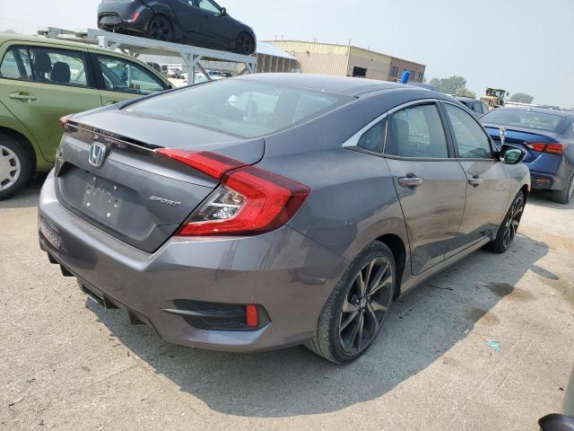 2HGFC2F89MH501630 - 2021 HONDA CIVIC SPORT Сұр фото 3