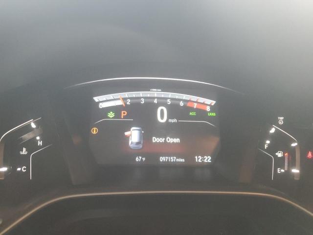 5J6RW1H51KA011611 - 2019 HONDA CR-V EX GRAY photo 9