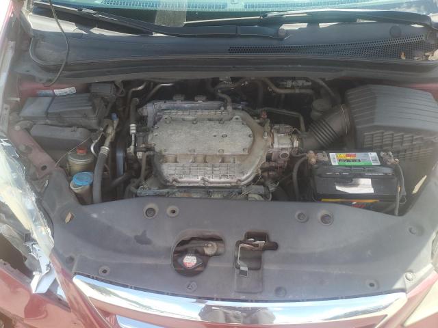 5FNRL38655B417972 - 2005 HONDA ODYSSEY EXL BURGUNDY photo 12