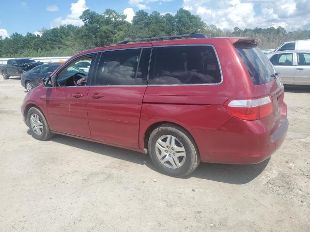 5FNRL38655B417972 - 2005 HONDA ODYSSEY EXL BURGUNDY photo 2