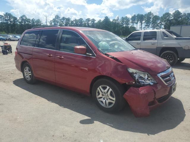 5FNRL38655B417972 - 2005 HONDA ODYSSEY EXL BURGUNDY photo 4