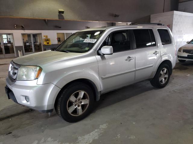 5FNYF385X9B022718 - 2009 HONDA PILOT EXL SILVER photo 1