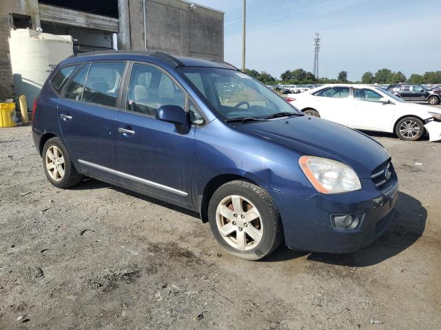 KNAFG525287165494 - 2008 KIA RONDO BASE BLUE photo 4