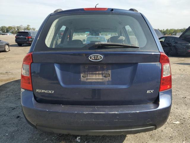 KNAFG525287165494 - 2008 KIA RONDO BASE BLUE photo 6