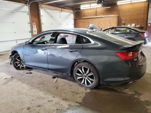 1G1ZG5STXMF053680 - 2021 CHEVROLET MALIBU RS 灰色 照片 2