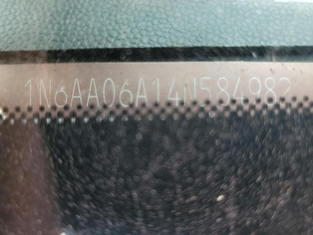 1N6AA06A14N584982 - 2004 NISSAN TITAN XE 白色 照片 12