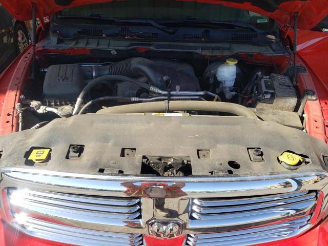 1C6RR7LT8KS577689 - 2019 RAM 1500 CLASS SLT წითელი ფოტო 11