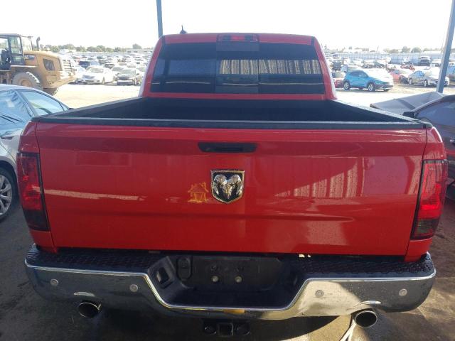 1C6RR7LT8KS577689 - 2019 RAM 1500 CLASS SLT წითელი ფოტო 6