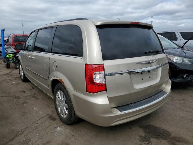 2C4RC1BG6DR809383 - 2013 CHRYSLER TOWN & COU TOURING GOLD photo 2