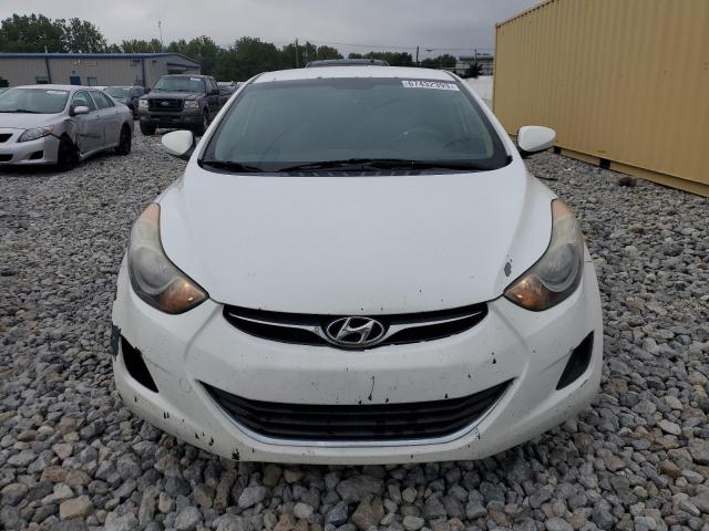 5NPDH4AE0CH105382 - 2012 HYUNDAI ELANTRA GLS WHITE photo 5