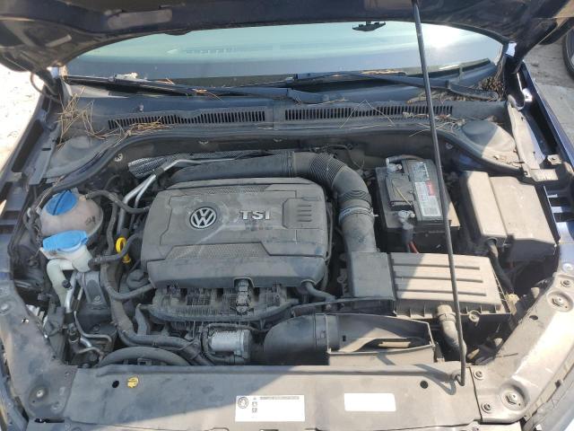 3VWD17AJ4EM395834 - 2014 VOLKSWAGEN JETTA SE BLUE photo 11