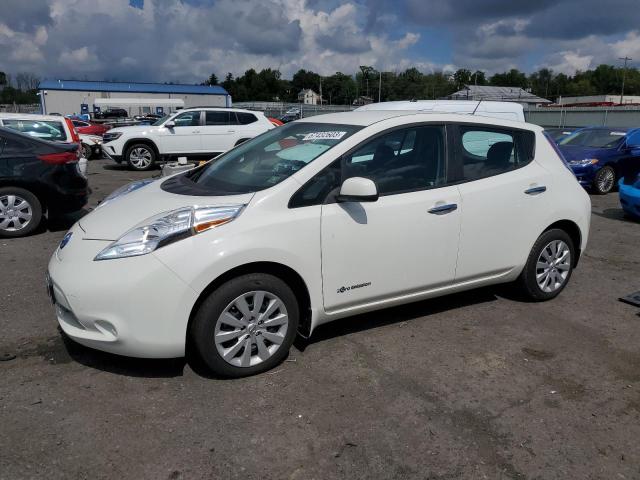 1N4AZ0CP4GC301775 - 2016 NISSAN LEAF S WHITE photo 1