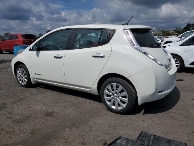 1N4AZ0CP4GC301775 - 2016 NISSAN LEAF S WHITE photo 2