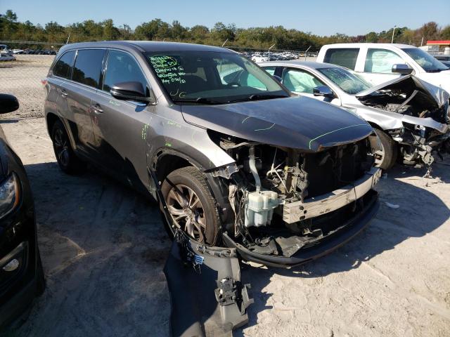 5TDZKRFH9FS093402 - 2015 TOYOTA HIGHLANDER LE GRAY photo 4