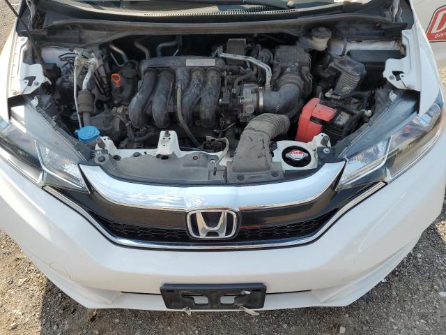 3HGGK5H41LM722576 - 2020 HONDA FIT LX WHITE photo 11