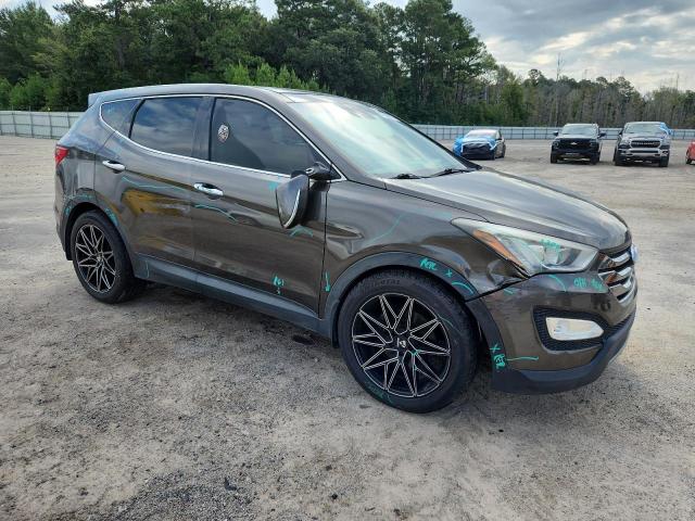 5XYZWDLA5DG003204 - 2013 HYUNDAI SANTA FE S BROWN photo 4