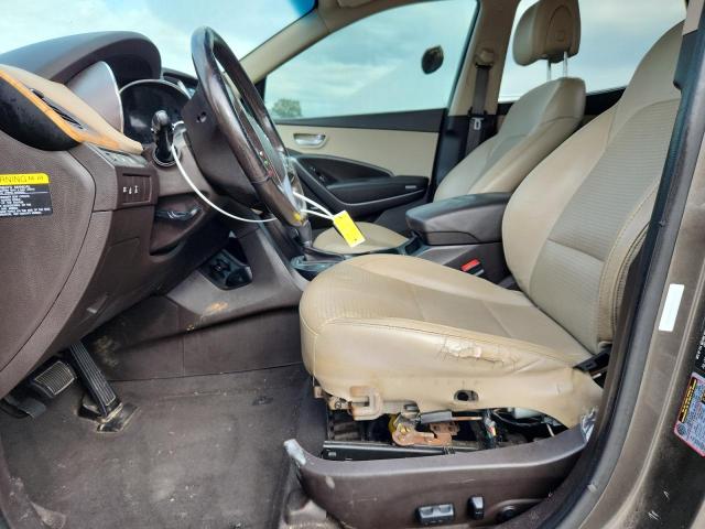 5XYZWDLA5DG003204 - 2013 HYUNDAI SANTA FE S BROWN photo 7