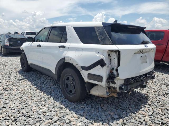 1FM5K8AB1MGA46864 - 2021 FORD EXPLORER POLICE INTERCEPTOR WHITE photo 2