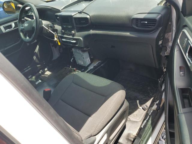 1FM5K8AB1MGA46864 - 2021 FORD EXPLORER POLICE INTERCEPTOR WHITE photo 8