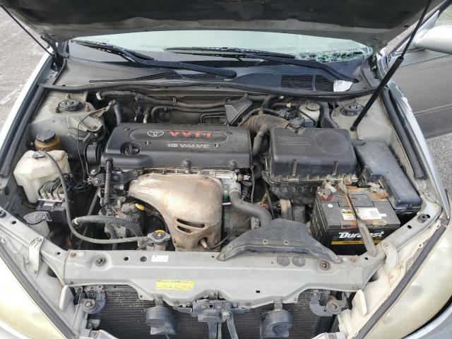 4T1BE32K75U530021 - 2005 TOYOTA CAMRY LE GREEN photo 11