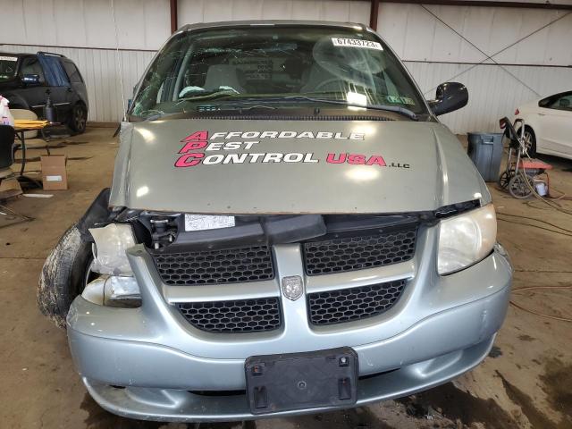 1D4GP25363B234034 - 2003 DODGE CARAVAN SE SILVER photo 5