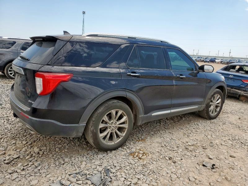 1FMSK8FH1MGB15729 - 2021 FORD EXPLORER LIMITED შავი ფოტო 3