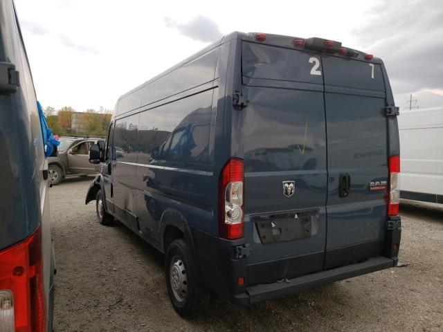 3C6TRVDG8KE517023 - 2019 RAM PROMASTER 2500 HIGH ლურჯი ფოტო 2