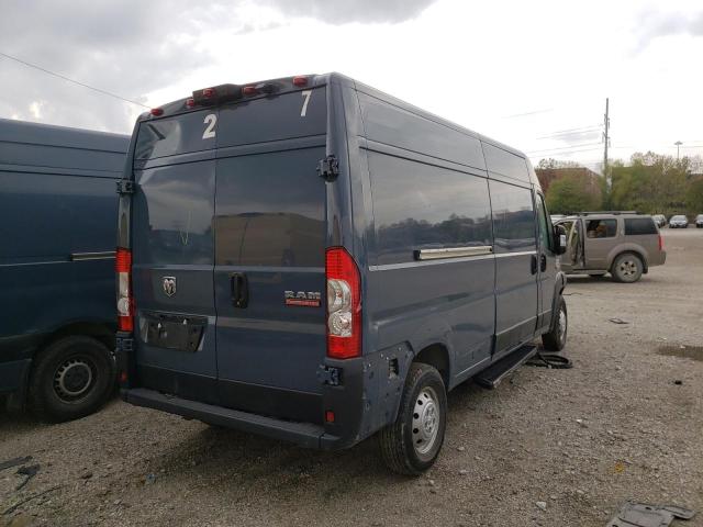 3C6TRVDG8KE517023 - 2019 RAM PROMASTER 2500 HIGH ლურჯი ფოტო 3